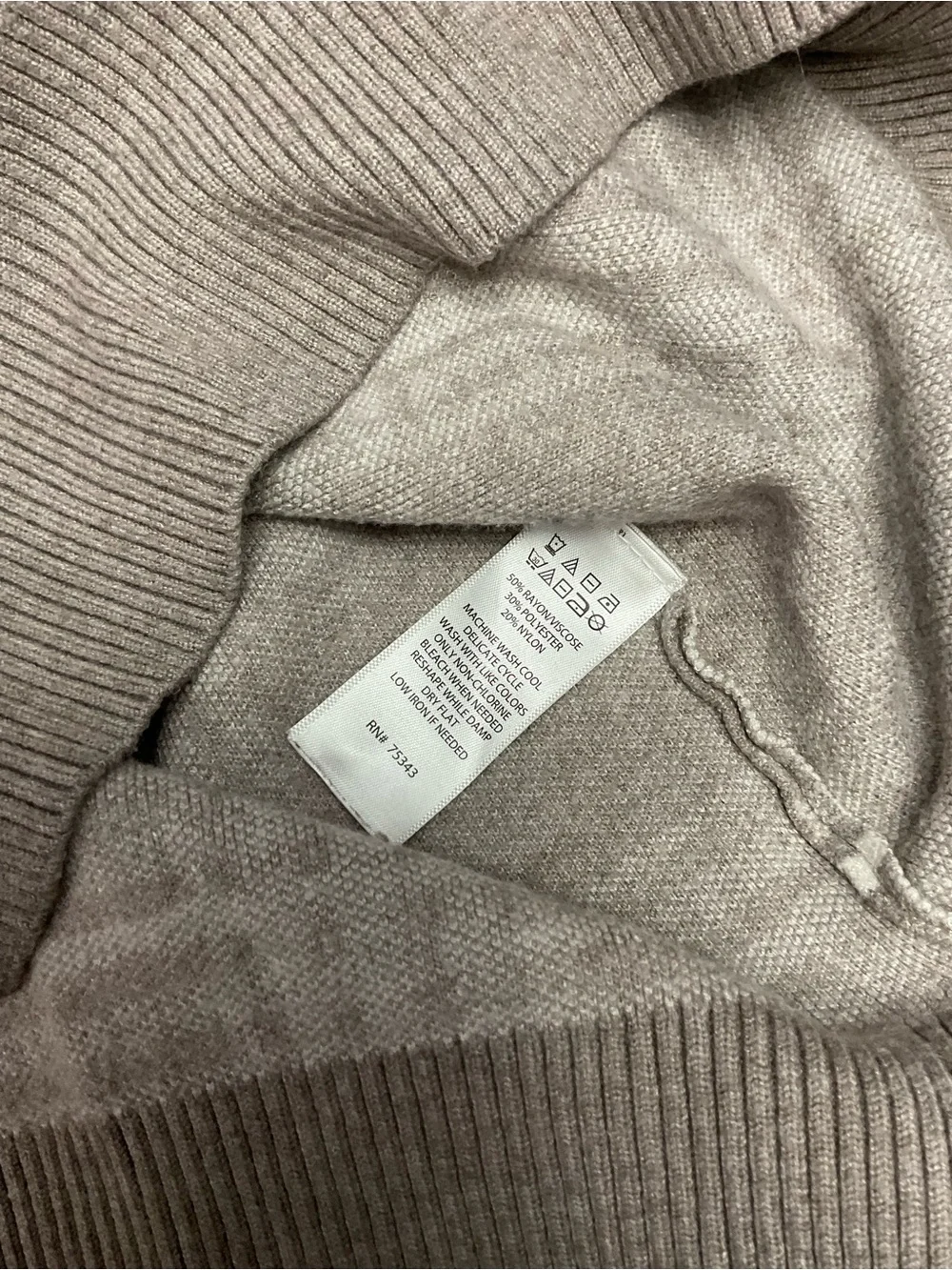 Max Studio Plaid Collared Sweater - Picture 5 of 5
